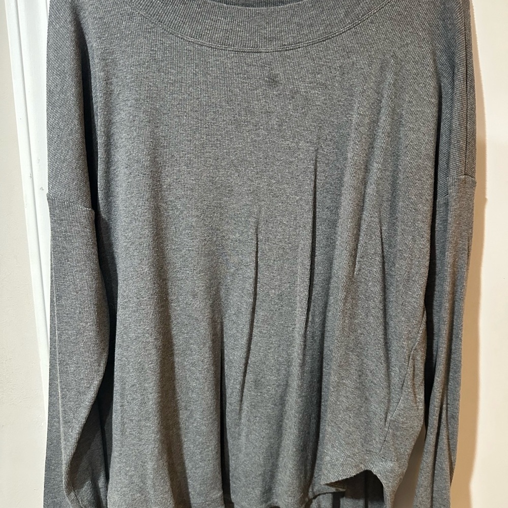 Gray Long Sleeve Sweater